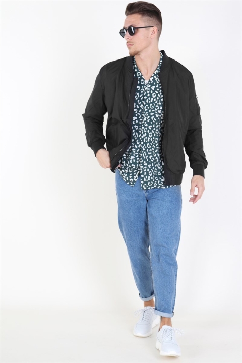 Urban Classics Light Bomber Kurtki Black