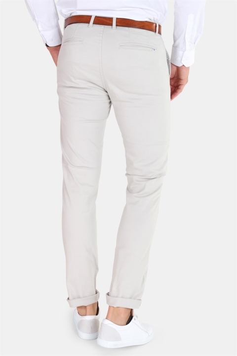 Kronstadt Daniel Stretch Chino Spodnie Light Grey
