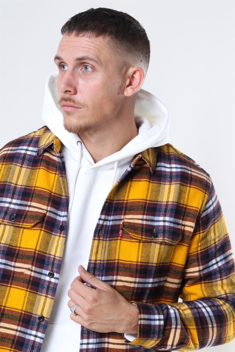 Levis Jackson Worker Koszule Golden Yellow