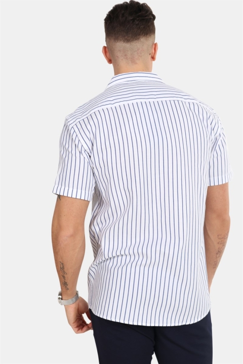 Kronstadt Cuba S/S Gr. 106 Koszule White/Navy