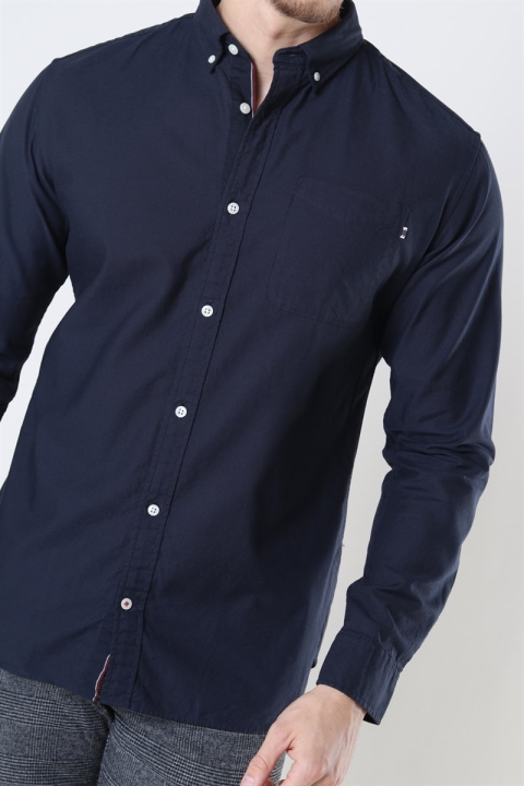 Jack & Jones Classic Soft Oxford Koszule LS Navy Blazer