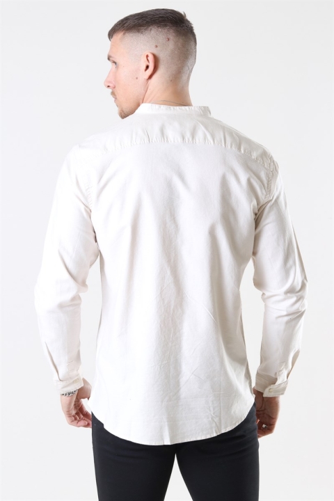 Selected Parker Koszule Bone White