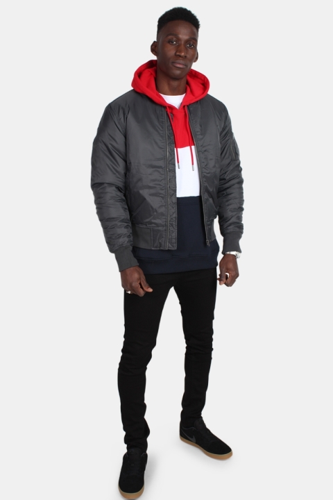 Urban Classics Bomber Kurtki Cool Grey