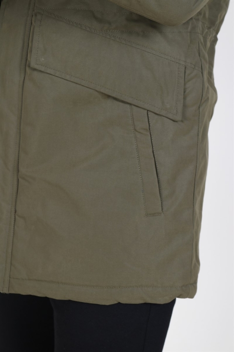 Jack & Jones Wetford Parka Kurtki Olive Night