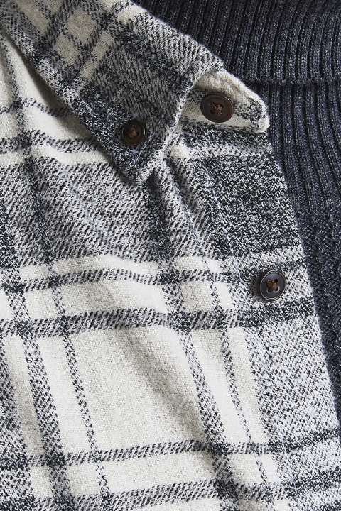 Jack & Jones CLASSIC DENVER Koszule Almond Milk SLIM FIT