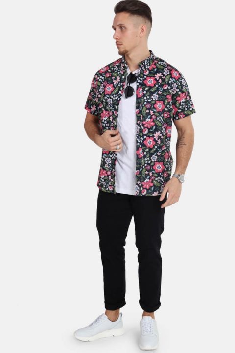 Kronstadt Johan Exotic S/S Koszule Navy 11
