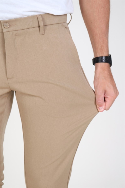 Woodbird Steffen Twill Spodnie Khaki