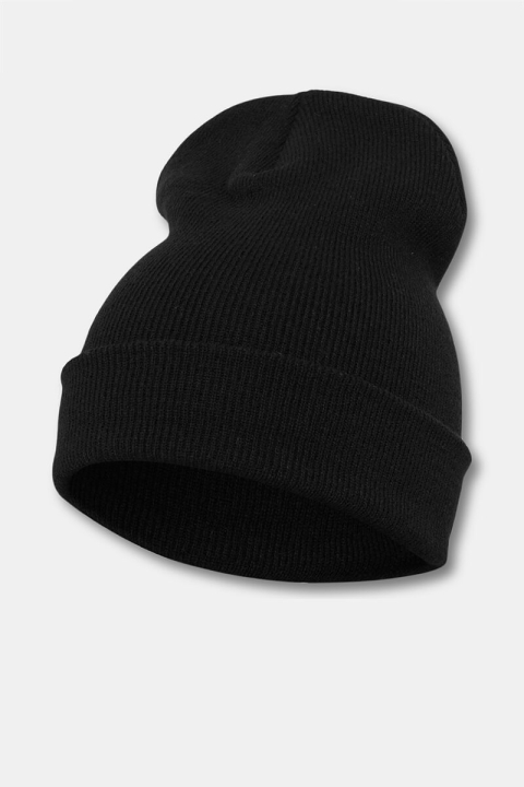 Flexfit Heavyweight Long Beanie czapka bez daszka Black