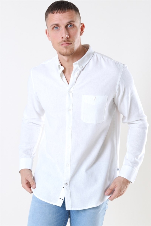 Kronstadt Johan Linen Koszule White