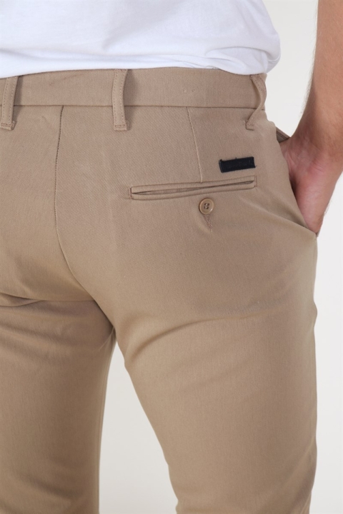 Woodbird Steffen Twill Spodnie Khaki