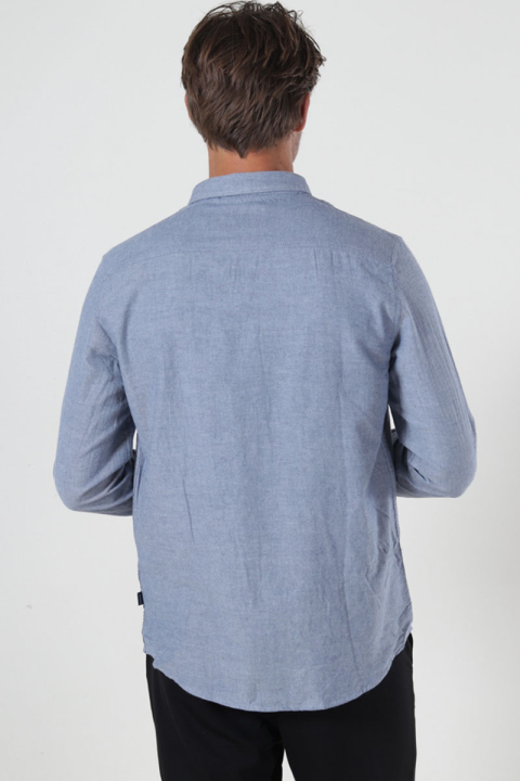 Kronstadt Johan Diego Cotton shirt Navy Mix