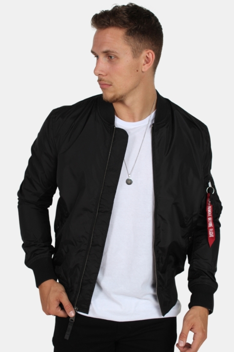 Alpha Industries MA-1 TT Bomber Kurtki Black
