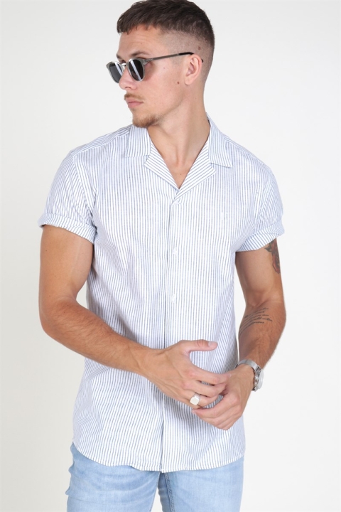 Les Deux Simon Koszule White/Navy