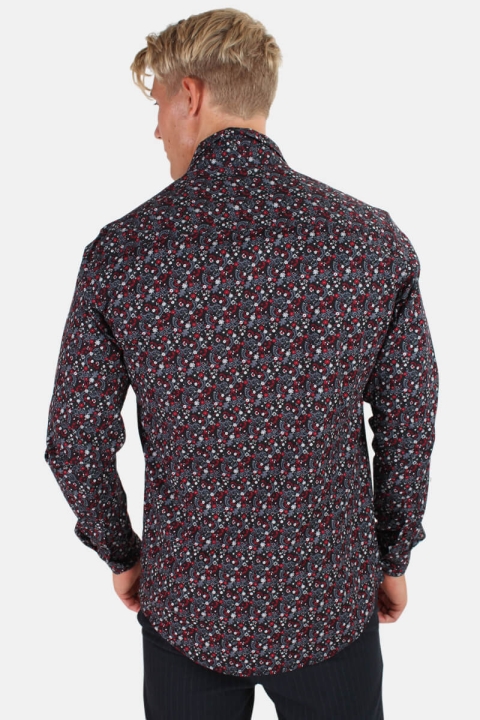 Tailored & Originals Koszule Luis Ruby Wine