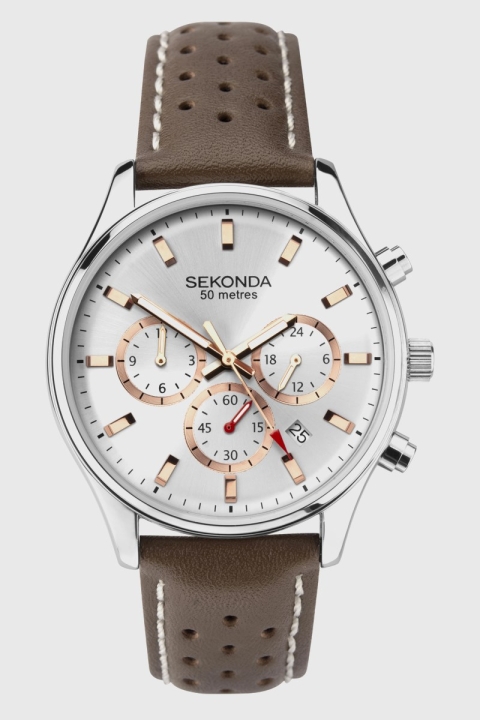 Sekonda 1784 Classic Brown Leather Zegarki