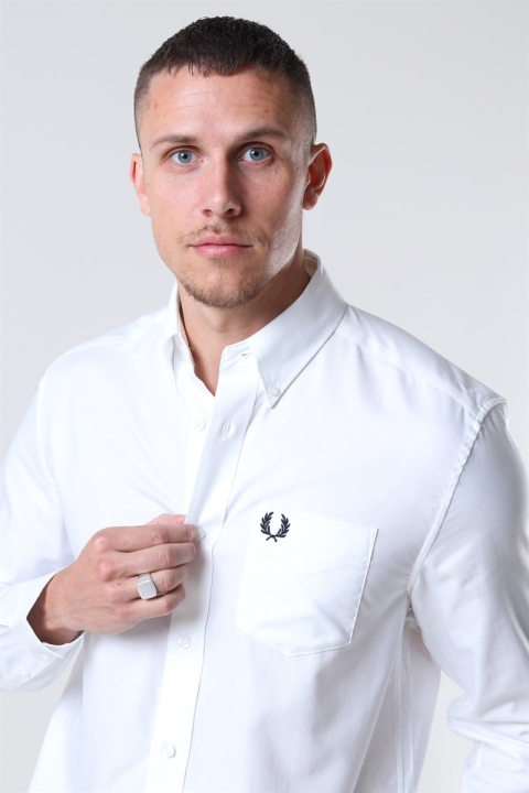 Fred Perry Oxford Koszule White