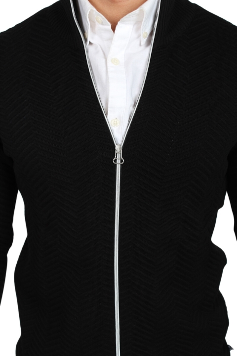 Kronstadt Carlo Zip Dzianina Black