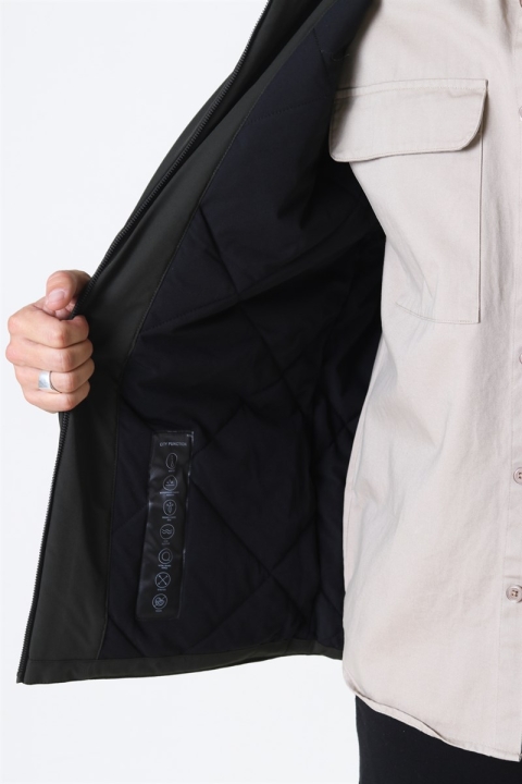 Elvine Cole Function Stretch Kurtki Green Khaki
