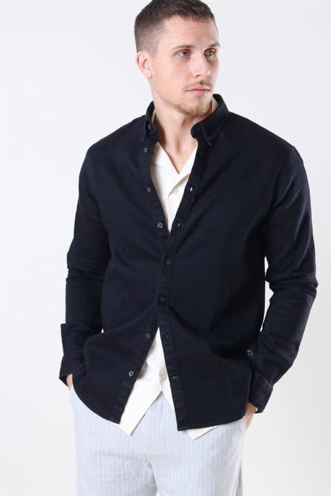 Kronstadt Johan Denim Koszule Black