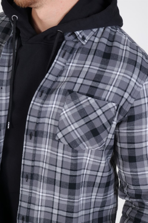 Solid Arvid LS Check Koszule Black