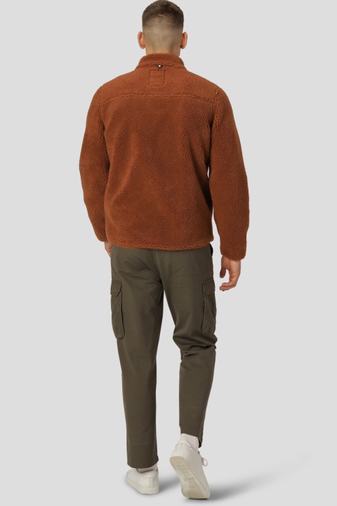 Fat Moose Hugh Fleece Kurtki Rust Orange