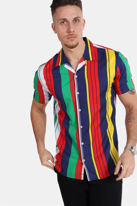 Kronstadt Cuba S/S Gr.91 Koszule Multi
