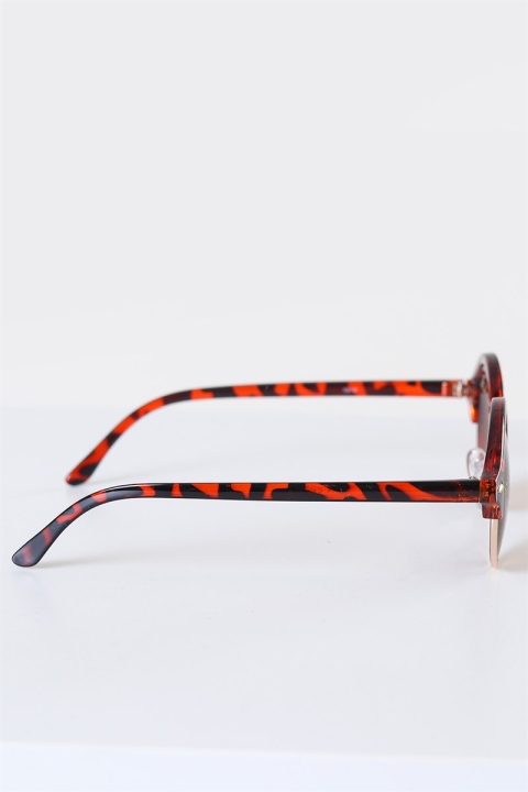 Fashion 1512 Brown Havana/Gold okulary słoneczne Brown Gradient