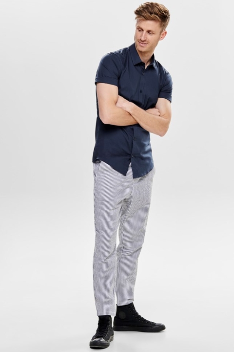 Only & Sons Alfredo SS Koszule Noos Dress Blues