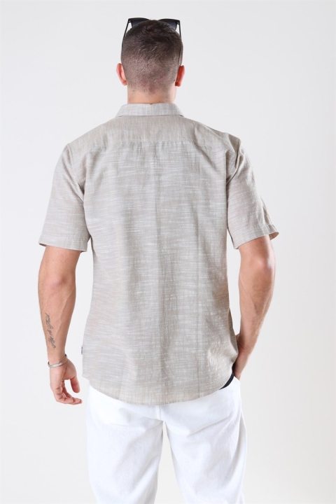 Only & Sons Slub SS Linen Look Koszule Incense
