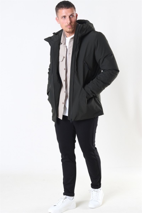 Elvine Cole Function Stretch Kurtki Green Khaki