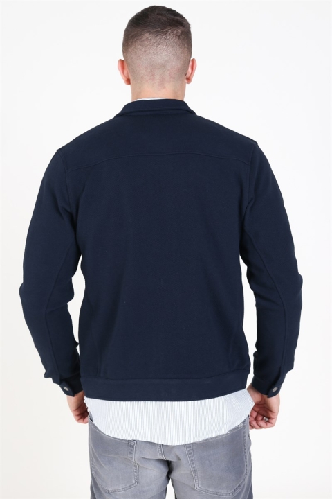 Jack & Jones Eddie Sweat Trucker Kurtki Black Iris
