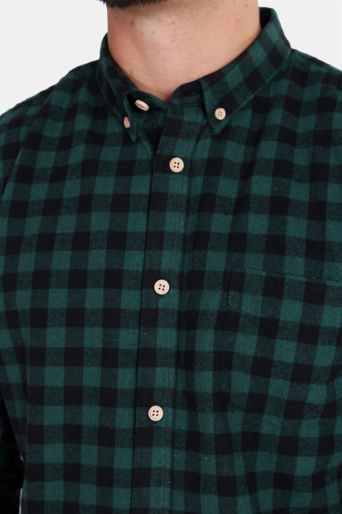 Kronstadt Johan Check Gr.18 Koszule Green
