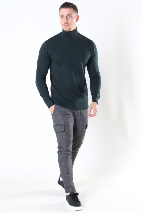 Clean Cut Copenhagen Merino Wool Roll Dzianina Bottle Green