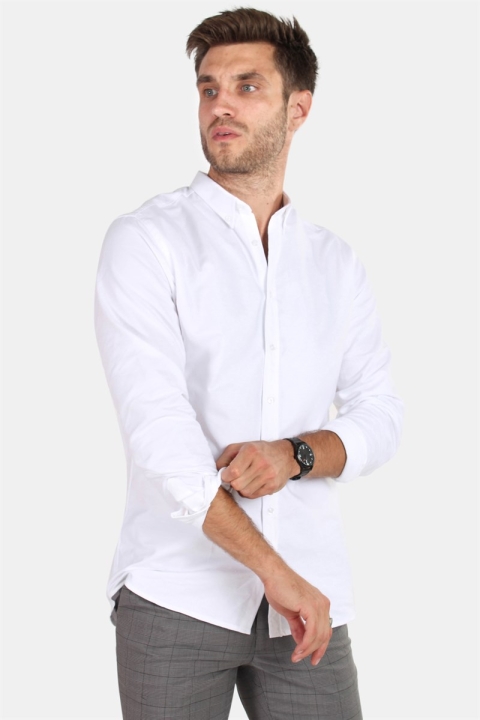 Les Deux Christoph Oxford Koszule White