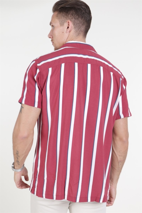 Jack & Jones Rayden Resort Koszule S/S Ketchup