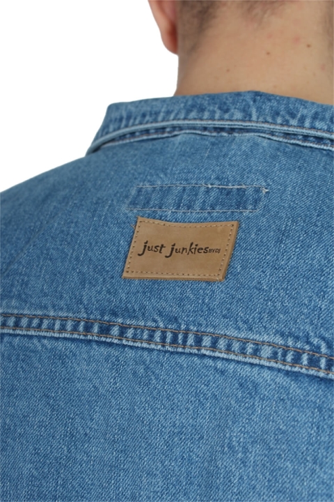 Just Junkies Rolf Denim Kurtki Light Blue