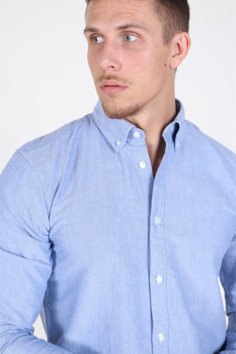 Only & Sons Oliver Organic Oxford Koszule Blue Bell