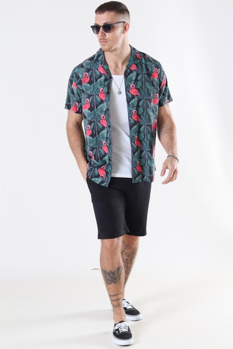 Clean Cut Theo Bowling Koszule S/S Theo AOP