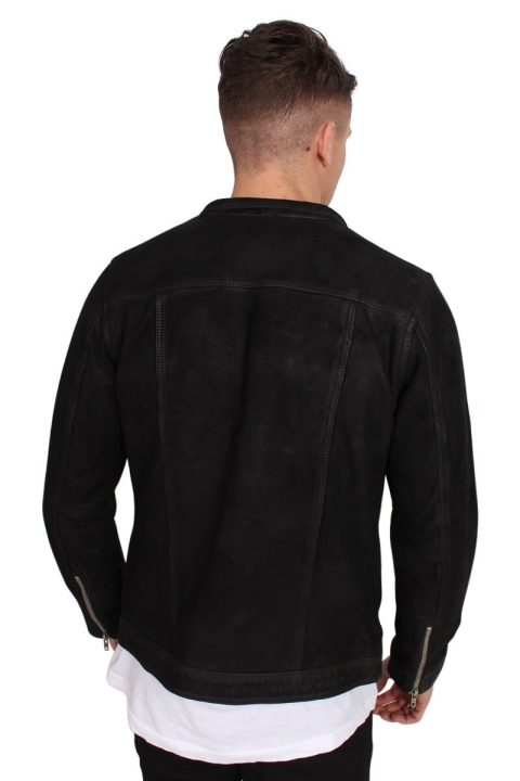 Just Junkies Rolf Suede Kurtki Black
