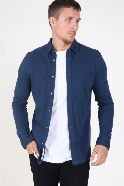 Only & Sons Cuton Koszule Dress Blues