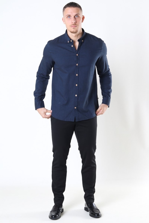 Kronstadt Johan Diego Cotton Koszule Navy