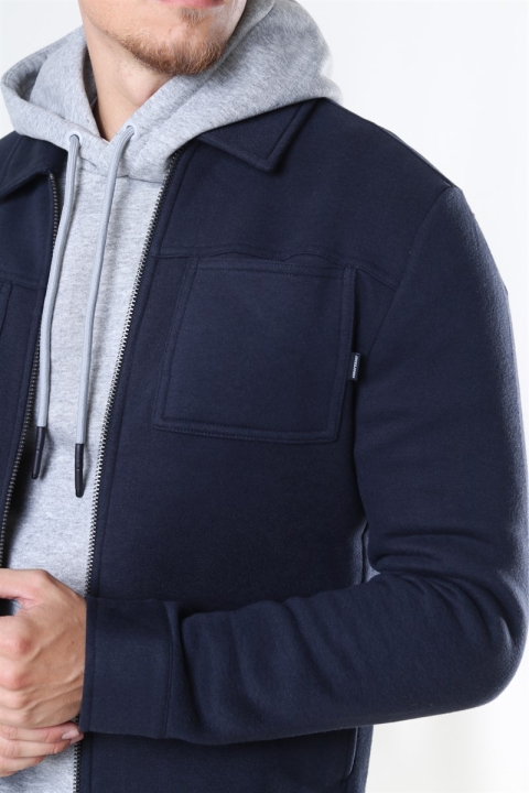 Jack & Jones Dawn Sweat Kurtki Dark Navy