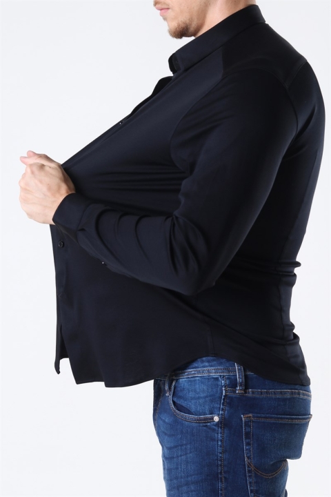 Mos Mosh Marco Jersey Koszule Black