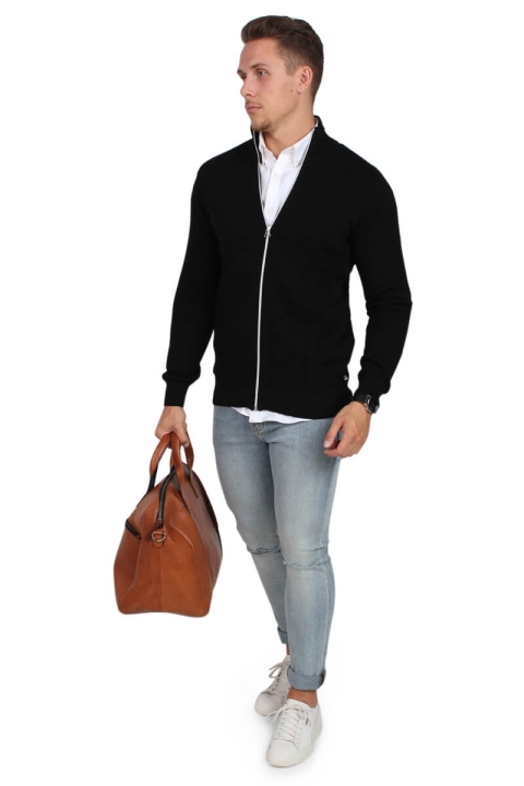Kronstadt Carlo Zip Dzianina Black