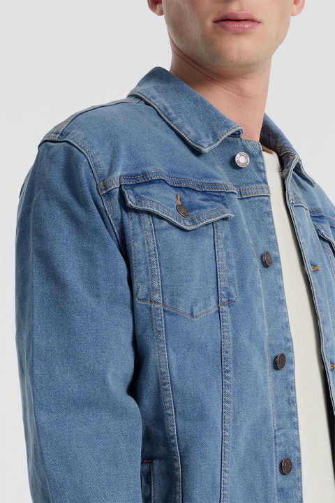 Denim Project Kash Denim Kurtki Light Blue