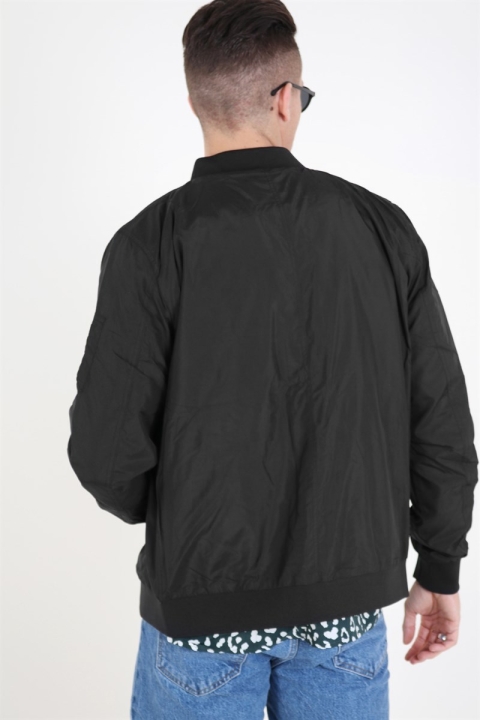 Urban Classics Light Bomber Kurtki Black