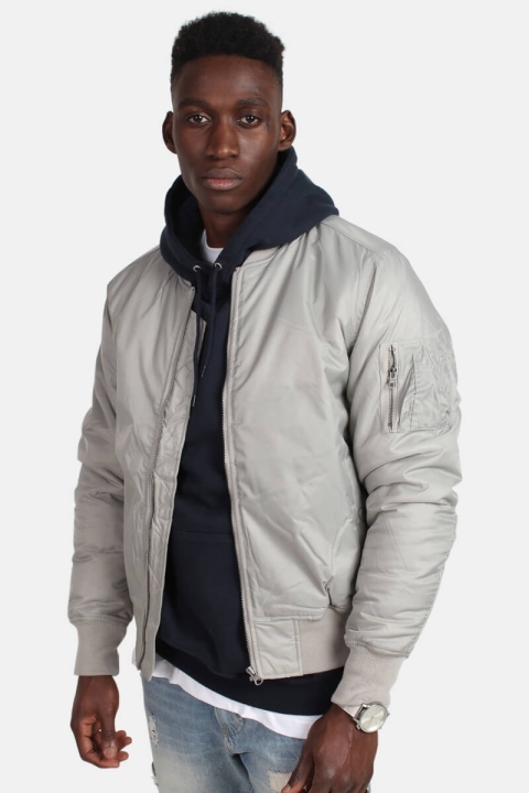 Urban Classics Bomber Kurtki H. Grey