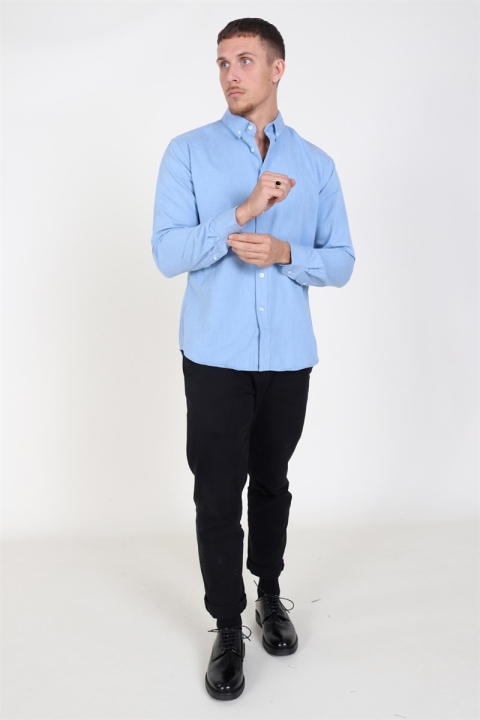 Clean Cut Sälen Flannel Koszule Blue