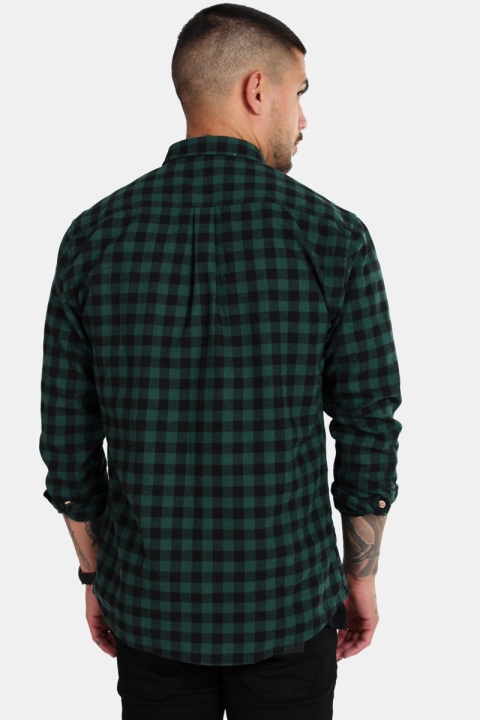 Kronstadt Johan Check Gr.18 Koszule Green