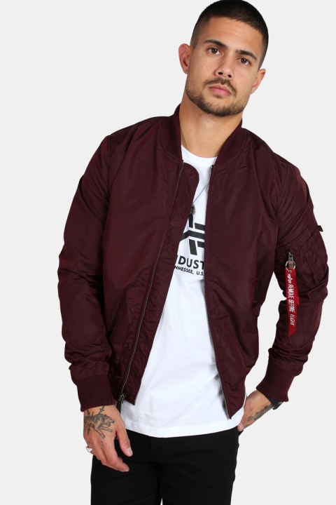 Alpha Industries MA-1 TT Kurtki Dark Maroon